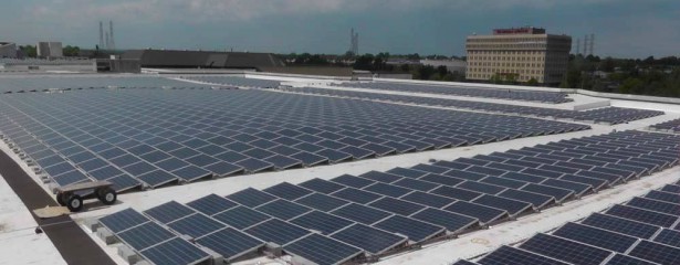 World Technology Corporation Supplies 45.5kWp of Patriot Solar's Aurora Ballasted Roof Mount solar mounting system to a Solar Residential Leasing Program in Mexico